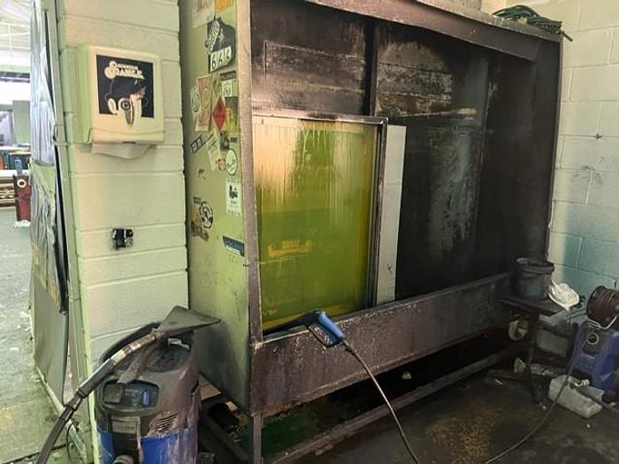 Used Natgraph Backlit Washout Booth