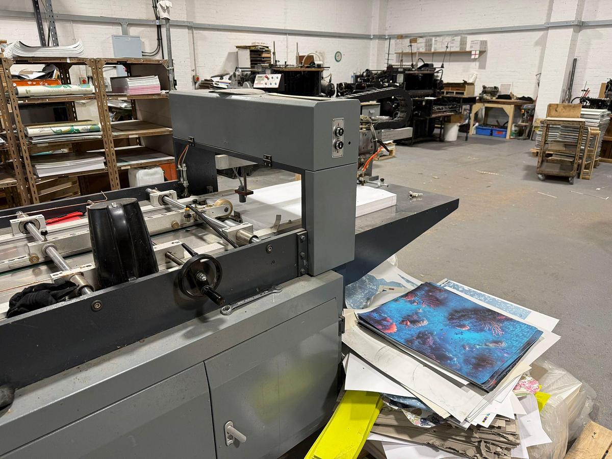 Used Sinwei QFM-600A Automatic Case Making Line