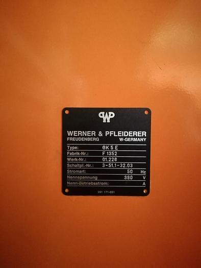 Used 1986 Werner & Pfleiderer GK5-E Intermeshing Type Lab Mixer