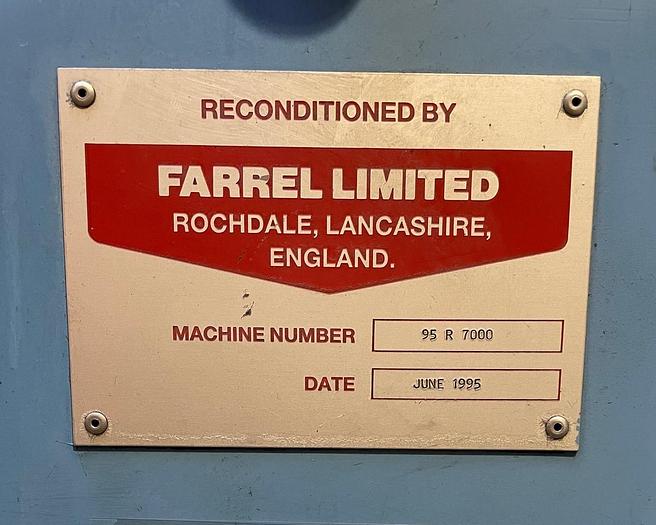 Used 1995 Farrel Model BR Lab banbury mixer