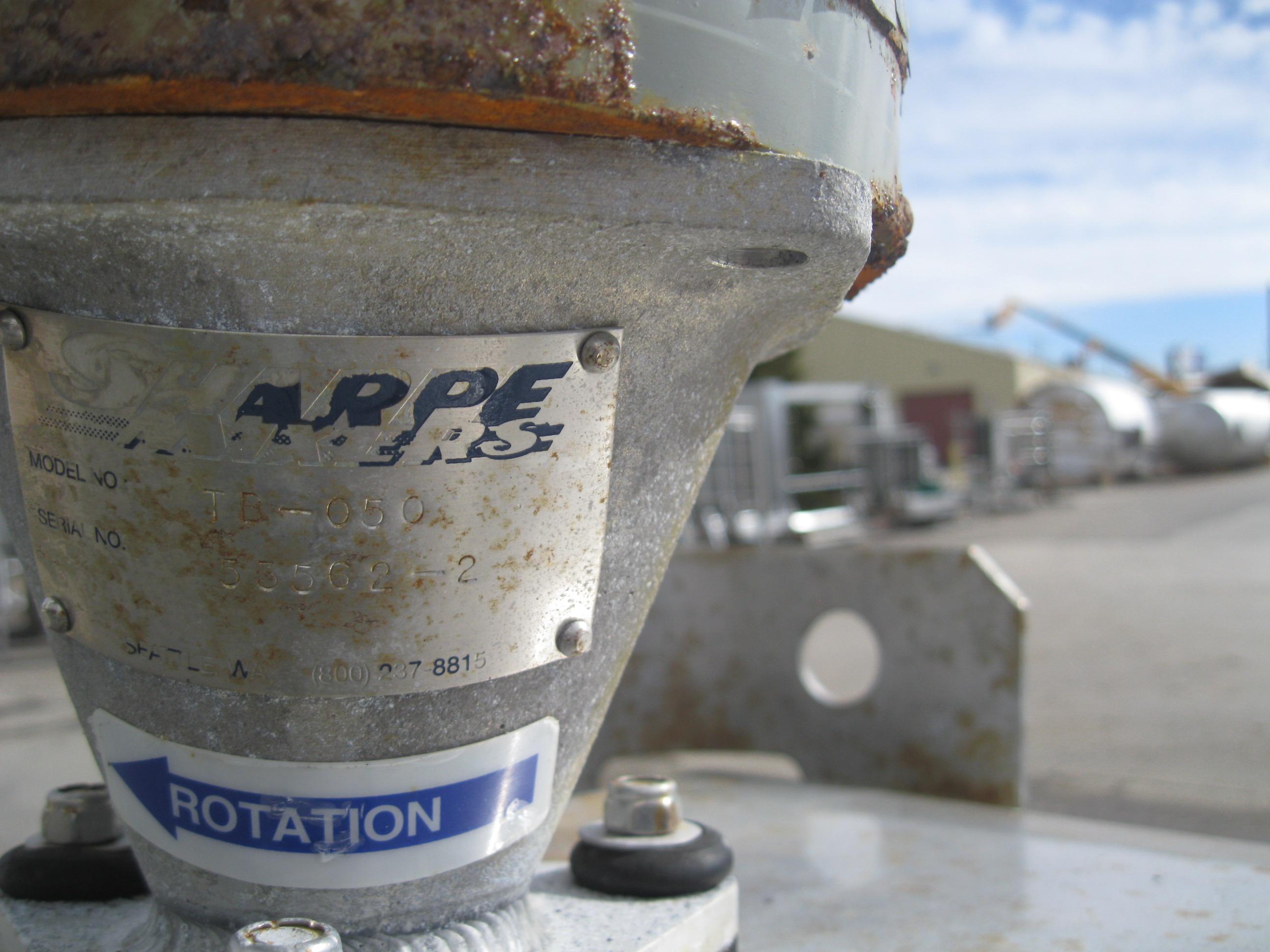 Used 350 GALLON 316 SS TOTE TANK