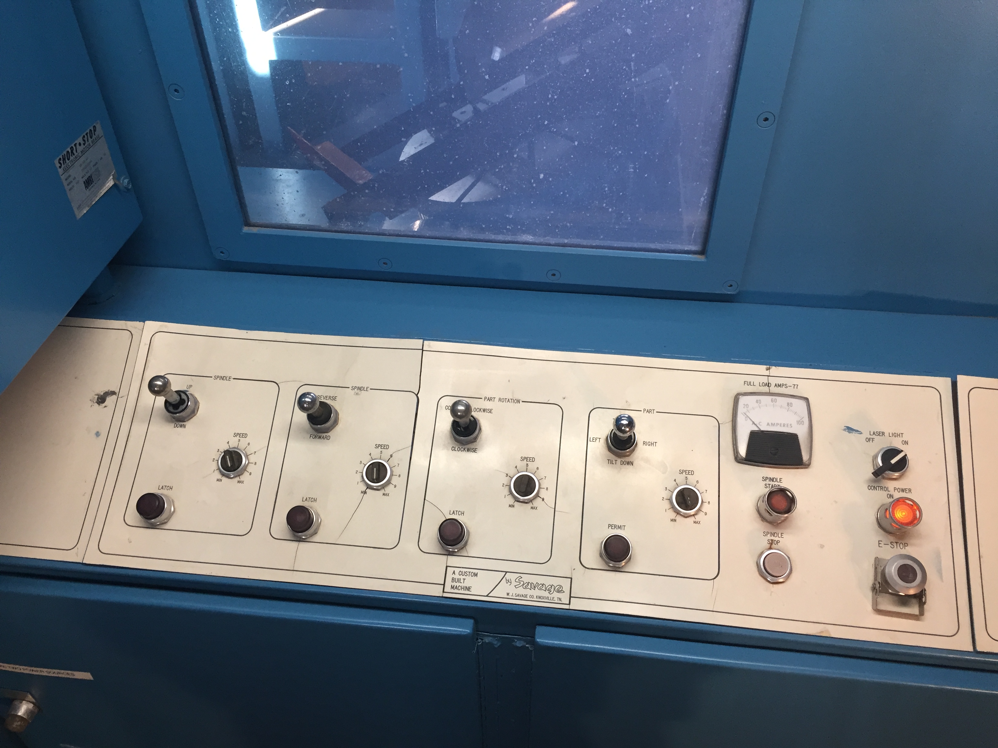 Used 60 HP Savage Abrasive Foundry Saw