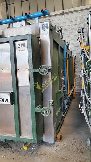 Used Muffled Gas turbo Kiln Moretti mod. FTR4M