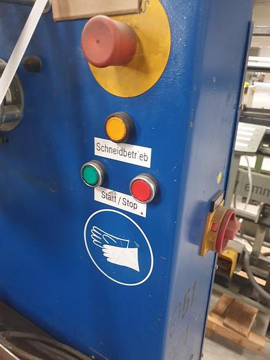 Gebraucht Dichtungseinziehmaschine Schüco 299315 mit Rollenbahnen