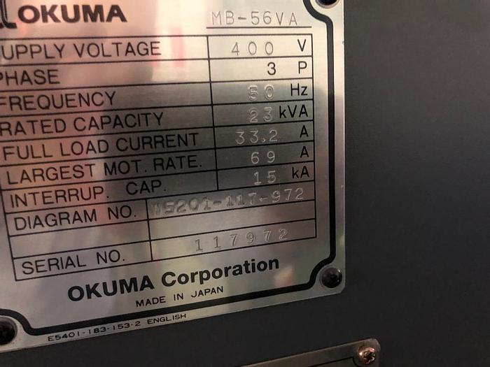 Usato 2007 OKUMA MB 56-VA