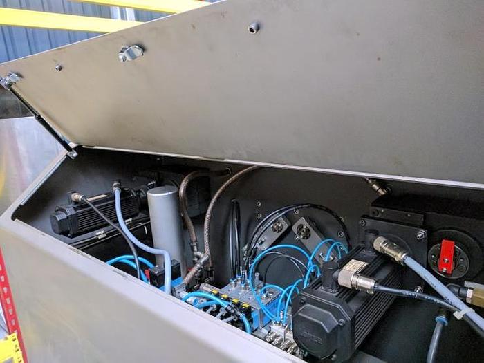 Used Hacos Depositor for chocolate or cream centres