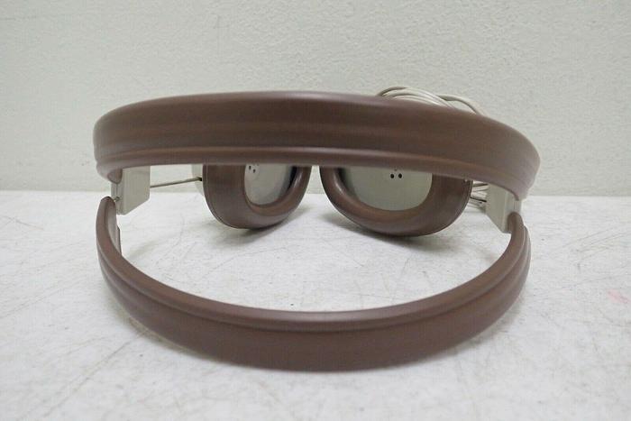 Used Lot of 19 Vintage Telex 610 Brown Headphones