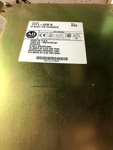 Used ALLEN BRADLEY PLC RACK