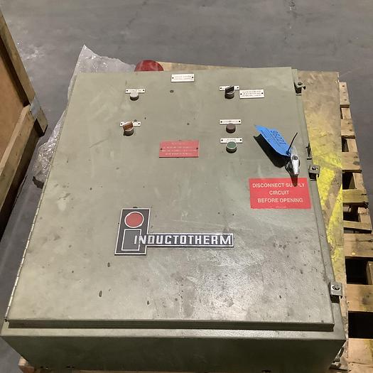 Used INDUCTOTHERM 125-30R, 3200HZ POWER TRAK, 125KW POWER SUPPLY
