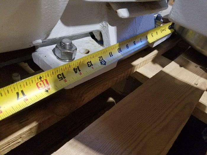 Used Baldor E-Z Kleen Plus IP56 40 HP Electric Motor 3560 RPM CLEAN ROOM Pharma