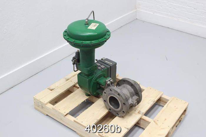 Used Fisher V150 4" Vee Ball Control Valve #40260