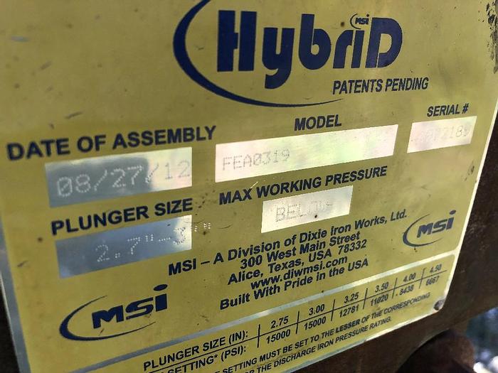 Used 2010 BLACKSTONE  PRESSURE PUMPER