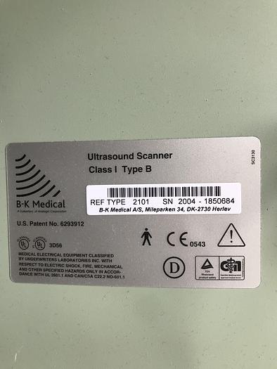 Gebraucht BK Medical 2101 Falcon Ultraschallgerät mit 3 Sonden und Sony Drucker