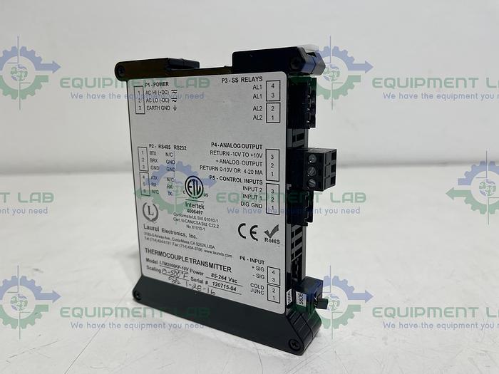 Laurel Electronic LTM2000KF-10V Thermocouple Transmitter 0-500°F