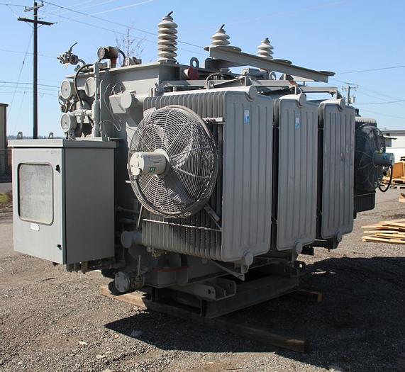 Siemens 5000 KVA 35kv/600v transformer, 6000A output