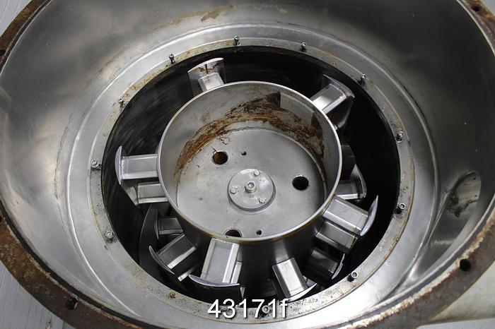 Used Voith Size 20 Pressure Screen, Stainless Steel Housing #43171