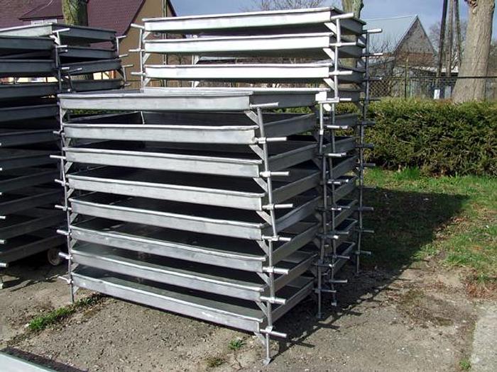 Usado Las bandejas de goteo y enfriamiento se pueden apilar