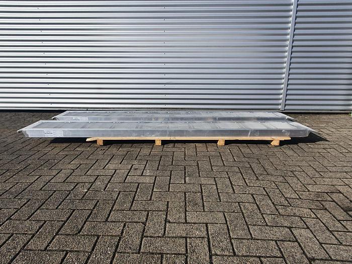 Used Aluminium oprijplaten