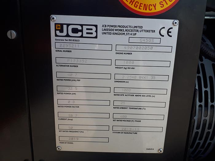 Used JCB G45QS - Road Tow - Rental Spec