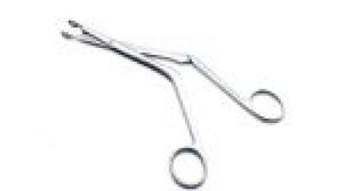 Used Forceps Nasal Septum Bruening Heymann 9 by 11mm Jaw 190mm AESCULAP OK441