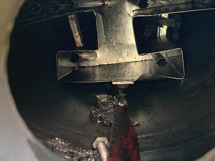 Used Column, 42" x 7' + 18" x 13', S/st, SRS Engineering, #S743631