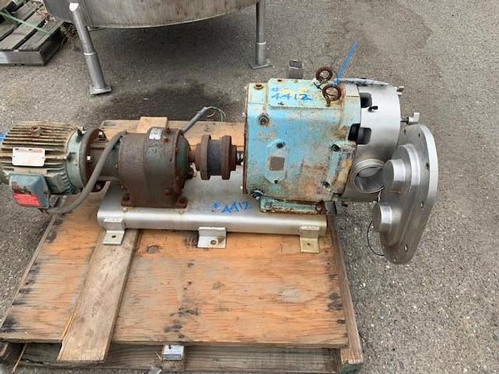 Used Waukesha Model 220 Positive Displacement Pump