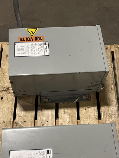 Used EGS HS5F5AS 240X480 Volts 60 HZ 1 PH 5.0 KVA