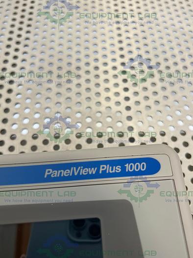 Used Allen Bradley  2711P-RDT10C PanelView Plus 1000 w/ Allen Bradley 2711P-RP1 Module