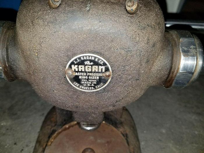 Used Kagan Precision Ring Sizer Antique Jewelers Ring Sizer Stretcher Works Perfectly