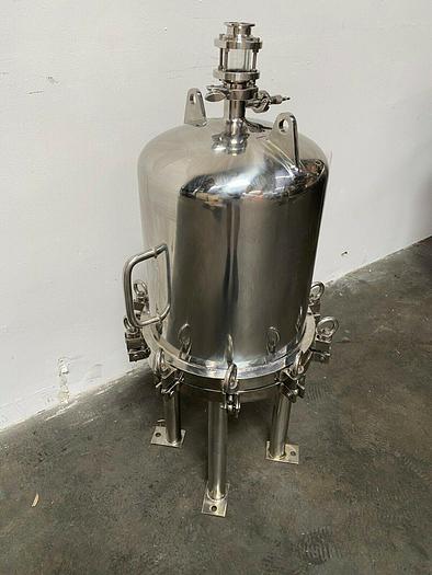 Used Scott Laboratories Stainless Steel Lenticular Filter Housing 87 PSI @ 140 °C