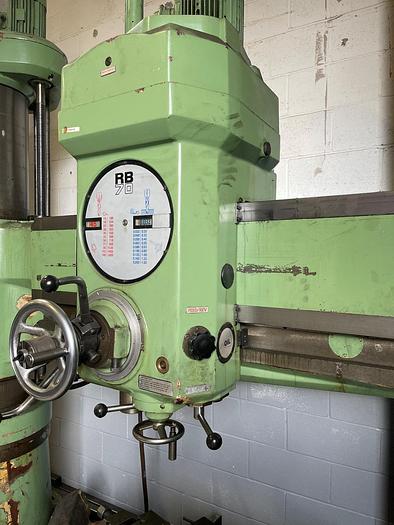 Used 5' ARM, POBEDA, RADIAL ARM DRILL