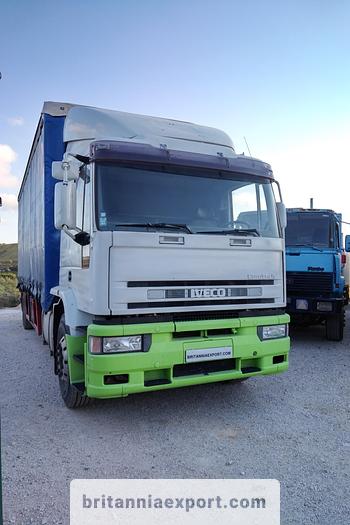 Used 1998 IVECO Eurotech 190E27 R 19 ton curtainsider