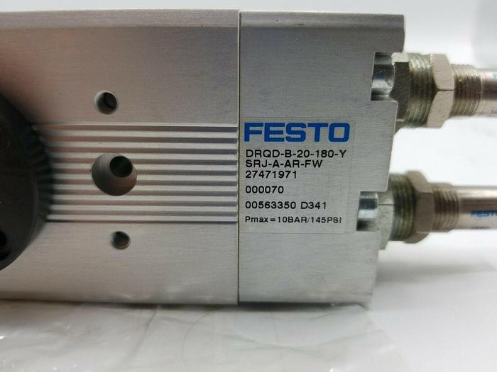 Used Festo DRQD-B-20-180-Y-SRJ-A-AR-FW
