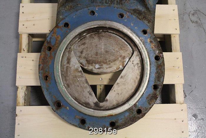 Used Dezurik 12" Hand Operated Knife Gate Valve #29815