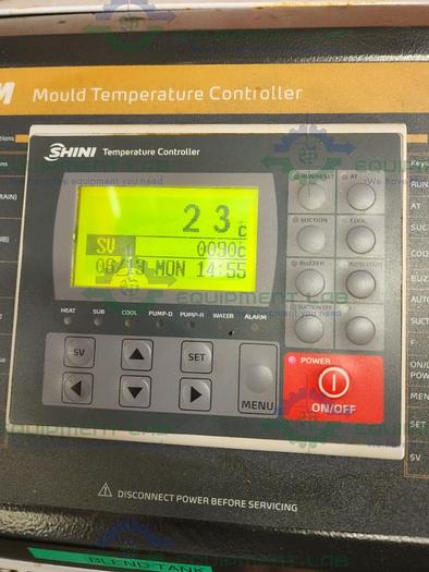 Used Shini STM-1220M Mould Temperature Controller, 12kW, 3PH