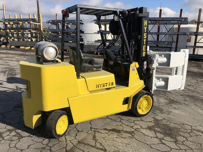 Used 12,000 POUND HYSTER ROLL CLAMP TRUCK MODEL S120XLS