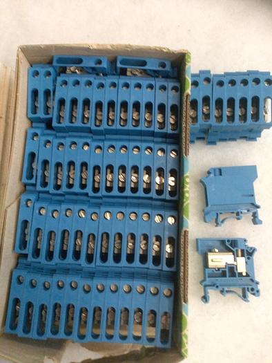 1400 Durchgangsklemmen, Reihenklemmen + Zubehör, , neu -70%