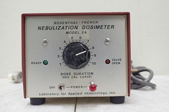 Used Rosenthal-French Model 2A Nebulization Dosimeter