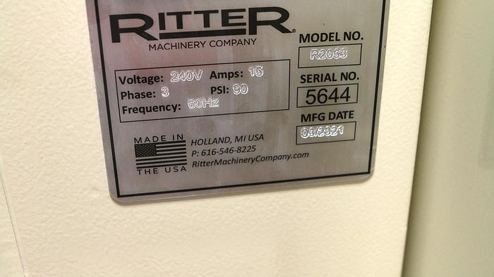 Used Ritter R2063 6° LOW ANGLE POCKET CUTTER