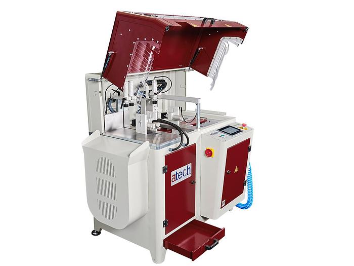 Used 2023 Atech CRATER-06 AP AUTOMATIC 20” STRAIGHT UPCUT SAW WITH AUTO FEEDING (SERVO SYSTEM)