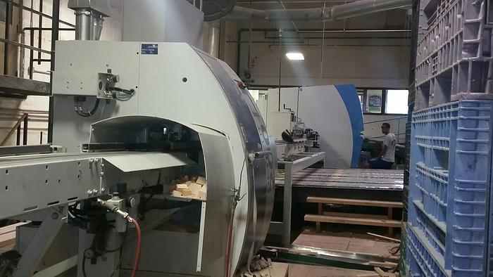 Used Weinig Scanner and Chopsaw System