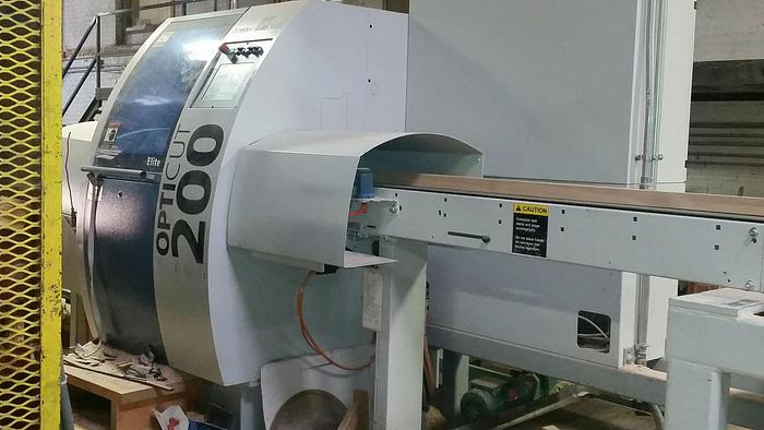 Used Weinig Scanner and Chopsaw System