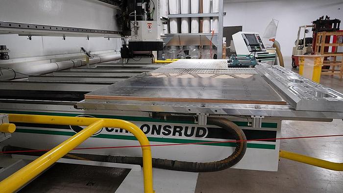 Used 2015 C.R. ONSRUD 148HD18CH2 5'x12' Twin Head CNC Router