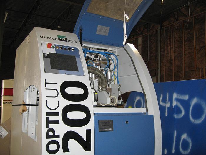 Used Weinig Scanner and Chopsaw System