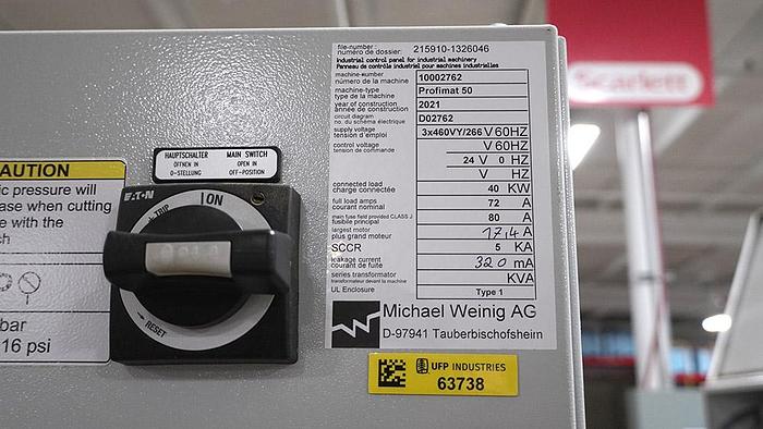 Used 2021 Weinig profimat 50