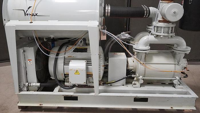 Used 2012 Dekker 40hp V-Max Liquid Ring Vacuum Pump