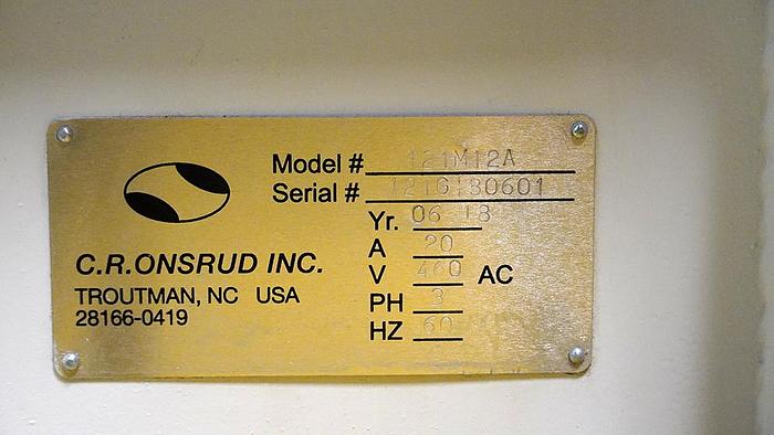 Used 2018 C.R. ONSRUD M Series 121M12A