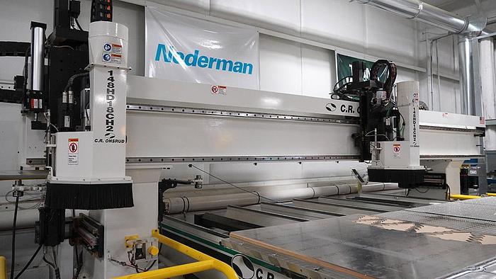 Used 2015 C.R. ONSRUD 148HD18CH2 5'x12' Twin Head CNC Router
