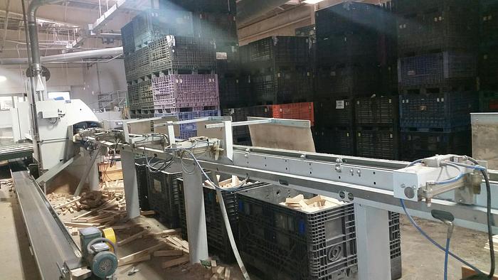 Used Weinig Scanner and Chopsaw System