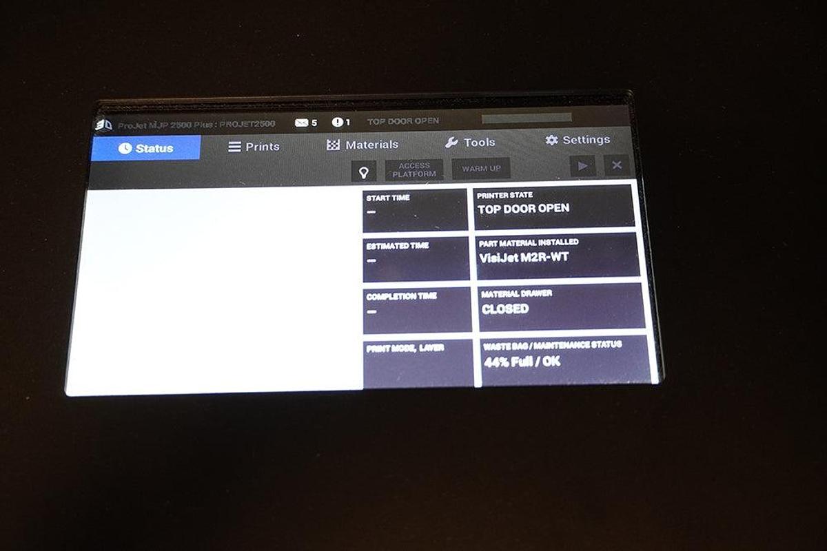 Used 3D Systems ProJet MJP 2500 Plus